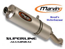Marving uitlaatdemper Superline Aluminium CB600F 2003-2005